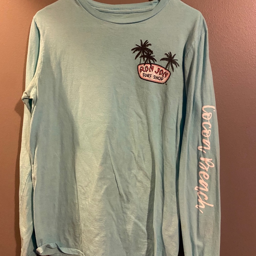 Ron Jon light blue long sleeve